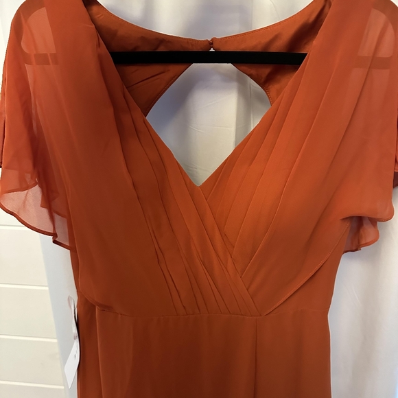 Azazie Paprika Bridesmaid Dress - Picture 4 of 8